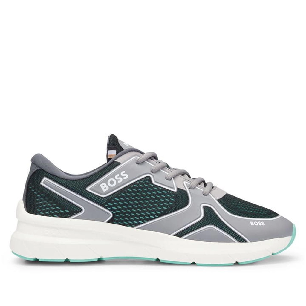 Hugo Boss Owen Runn Trainers - Grey